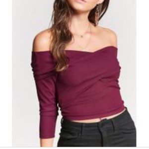 FOR SALE ribbed knit top